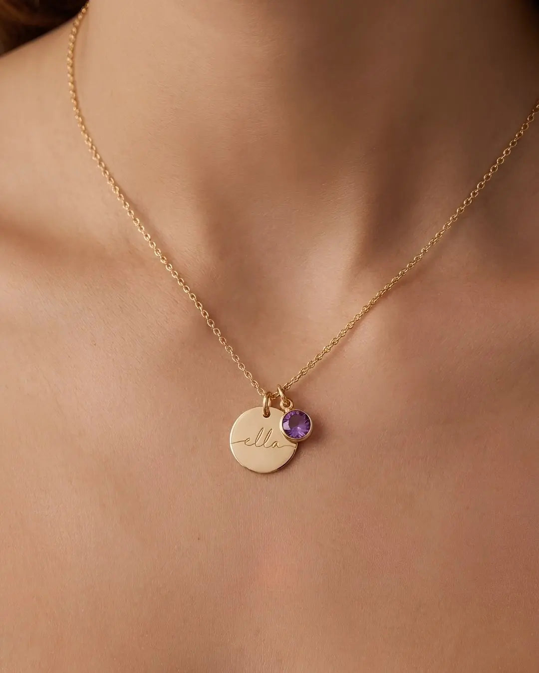 Darling Disc Necklace