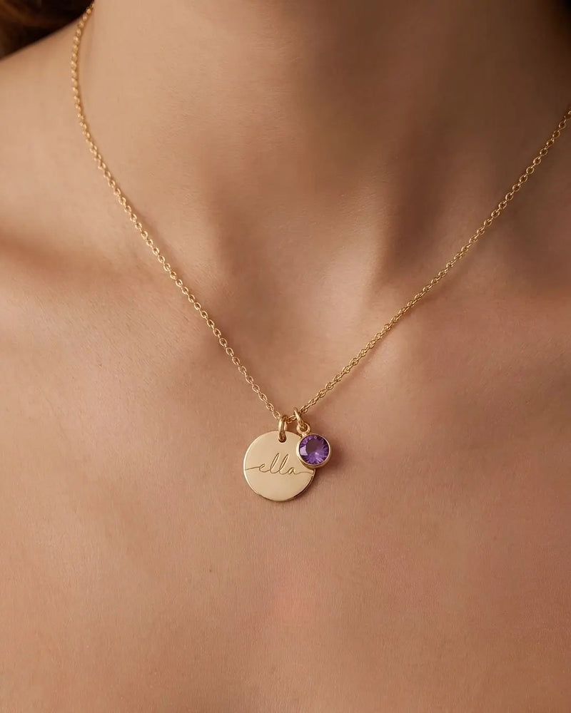 Darling Disc Necklace
