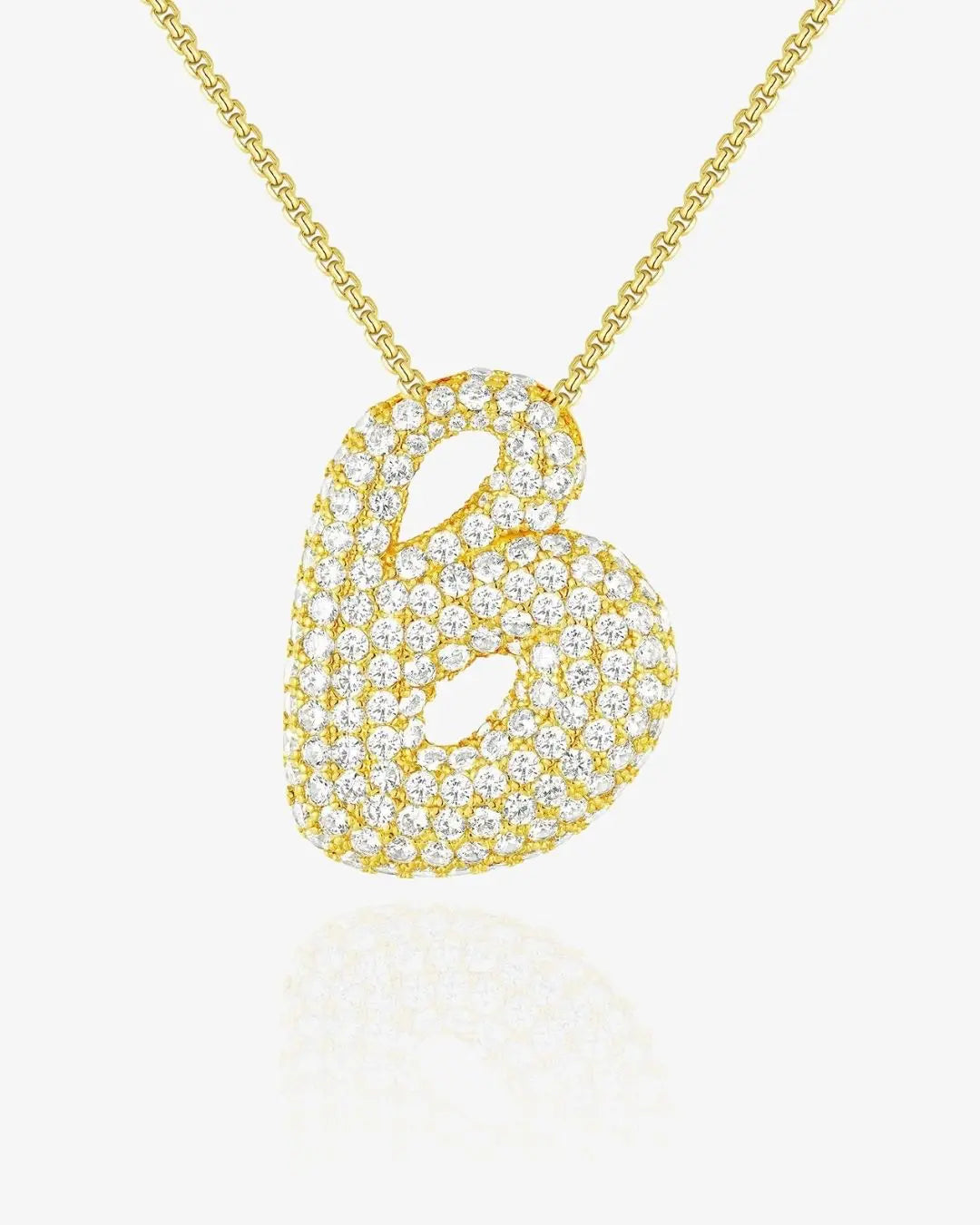 Cloud Initial Necklace