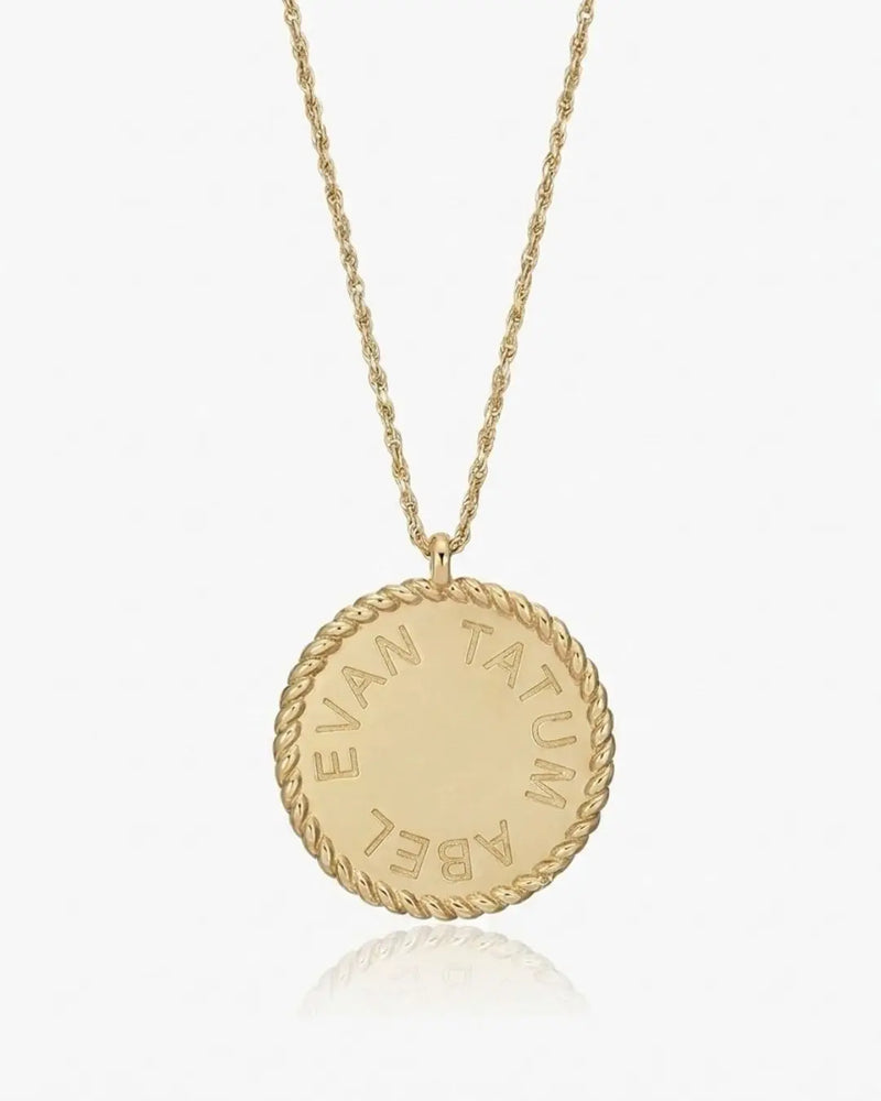 Harlow Disc Necklace