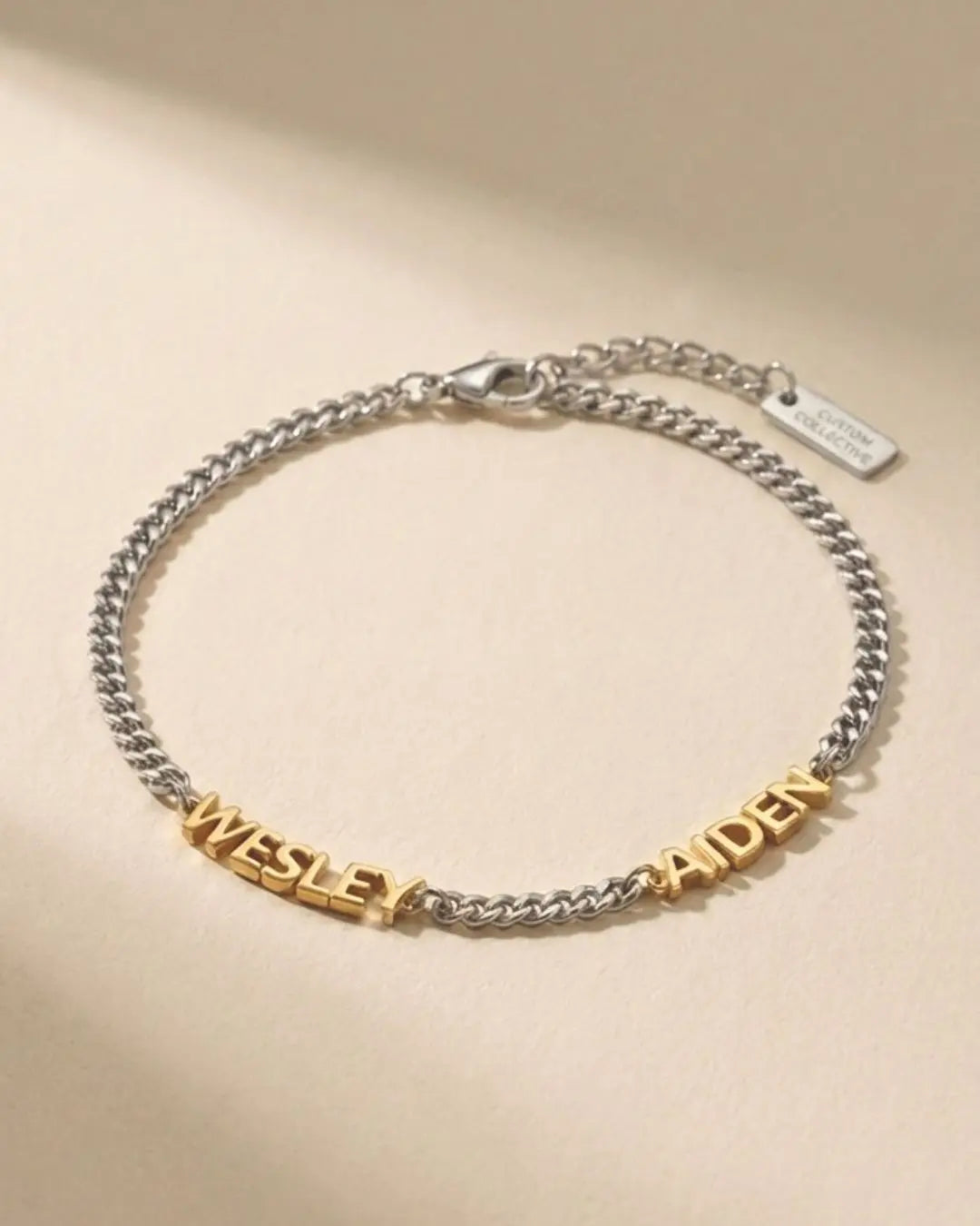Block Name Bracelet