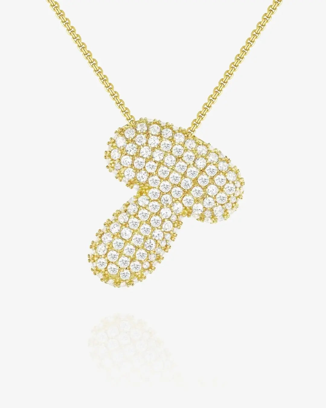 Cloud Initial Necklace