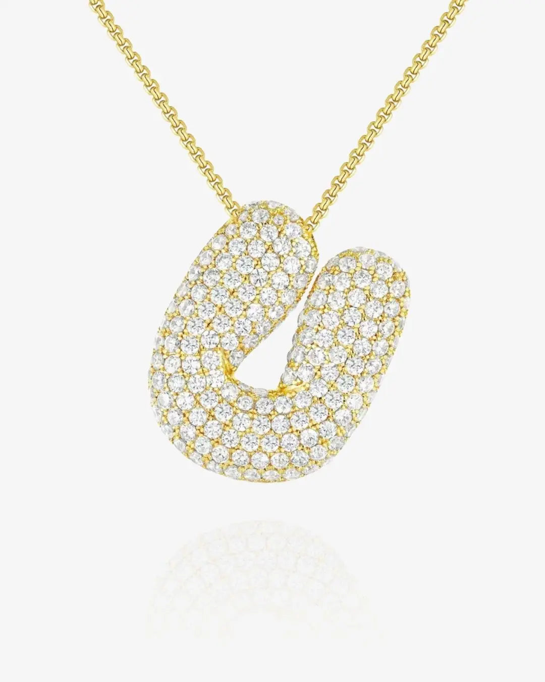 Cloud Initial Necklace