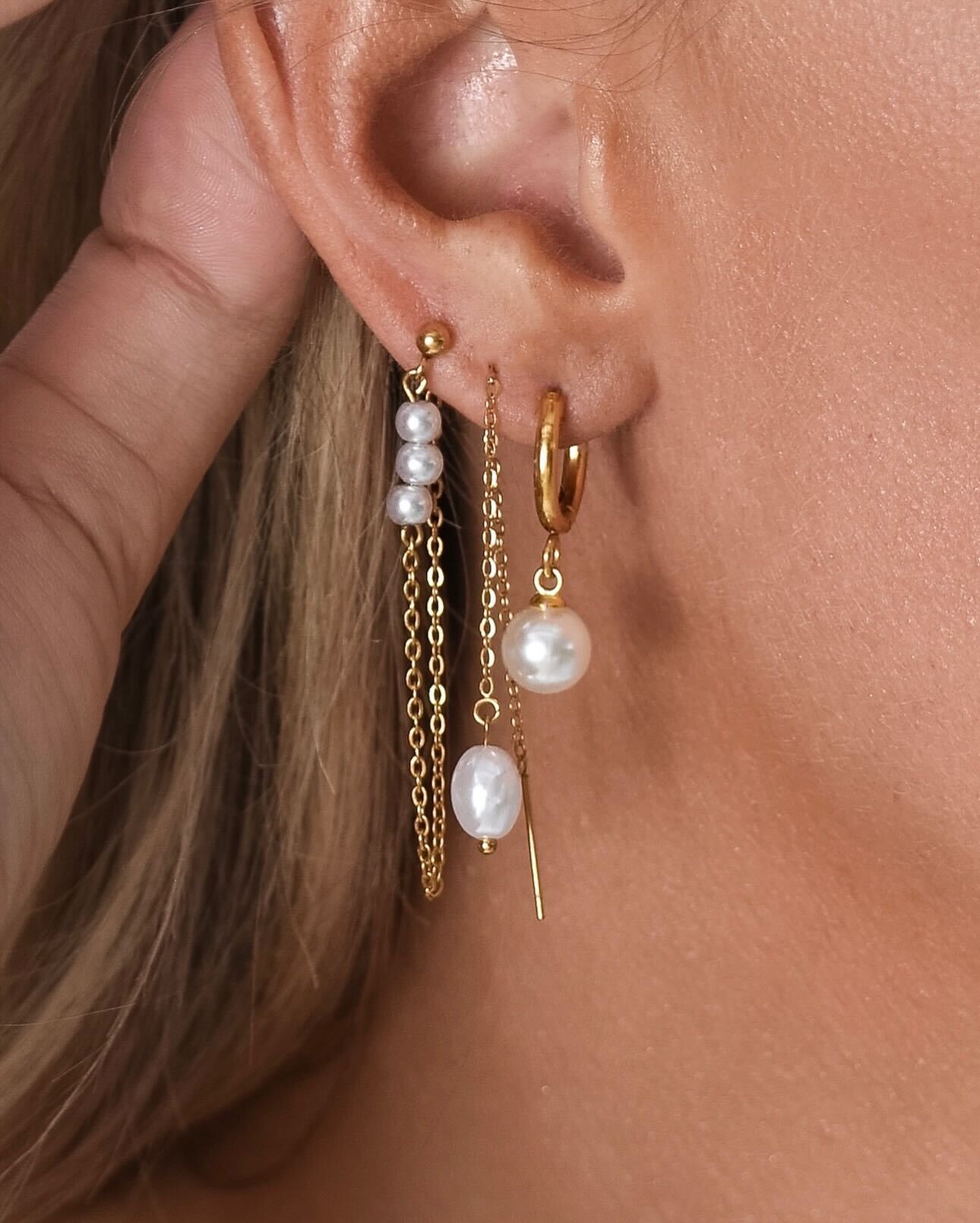 Oceana Thread Earrings - CG3819S,CG3820S,CG3821S