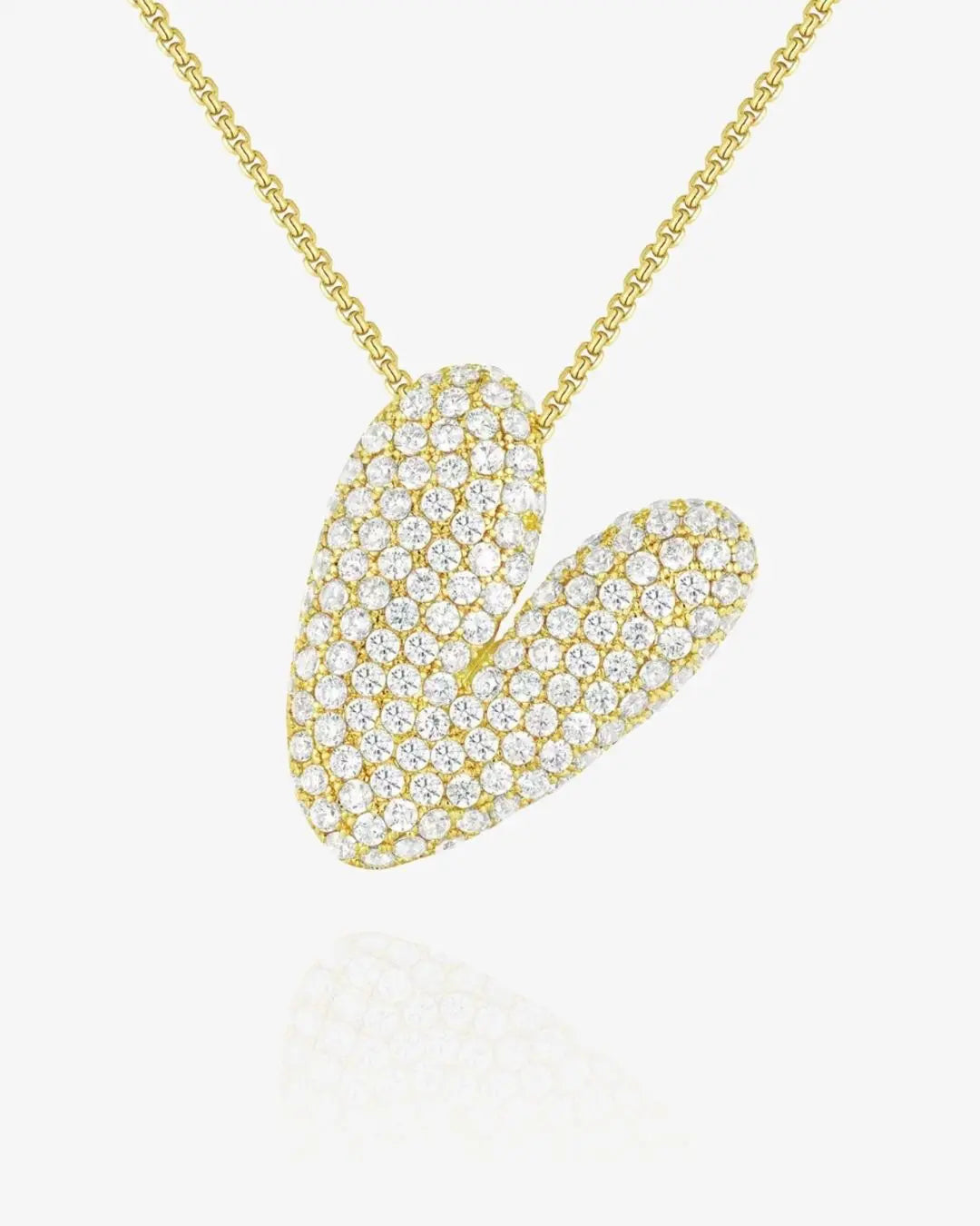 Cloud Initial Necklace