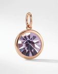 Personalized Birthstone Pendant Charm