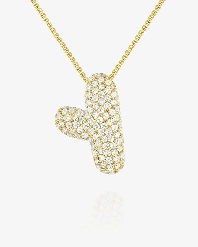 Cloud Initial Necklace