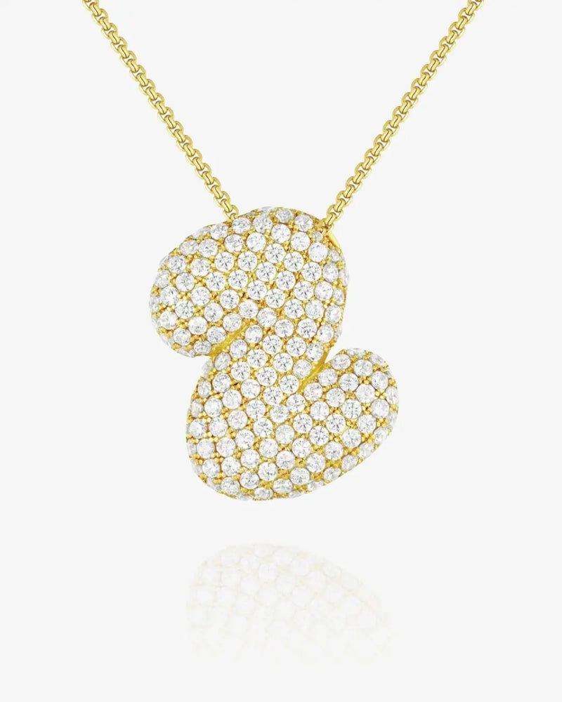 Cloud Initial Necklace