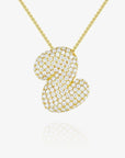 Cloud Initial Necklace