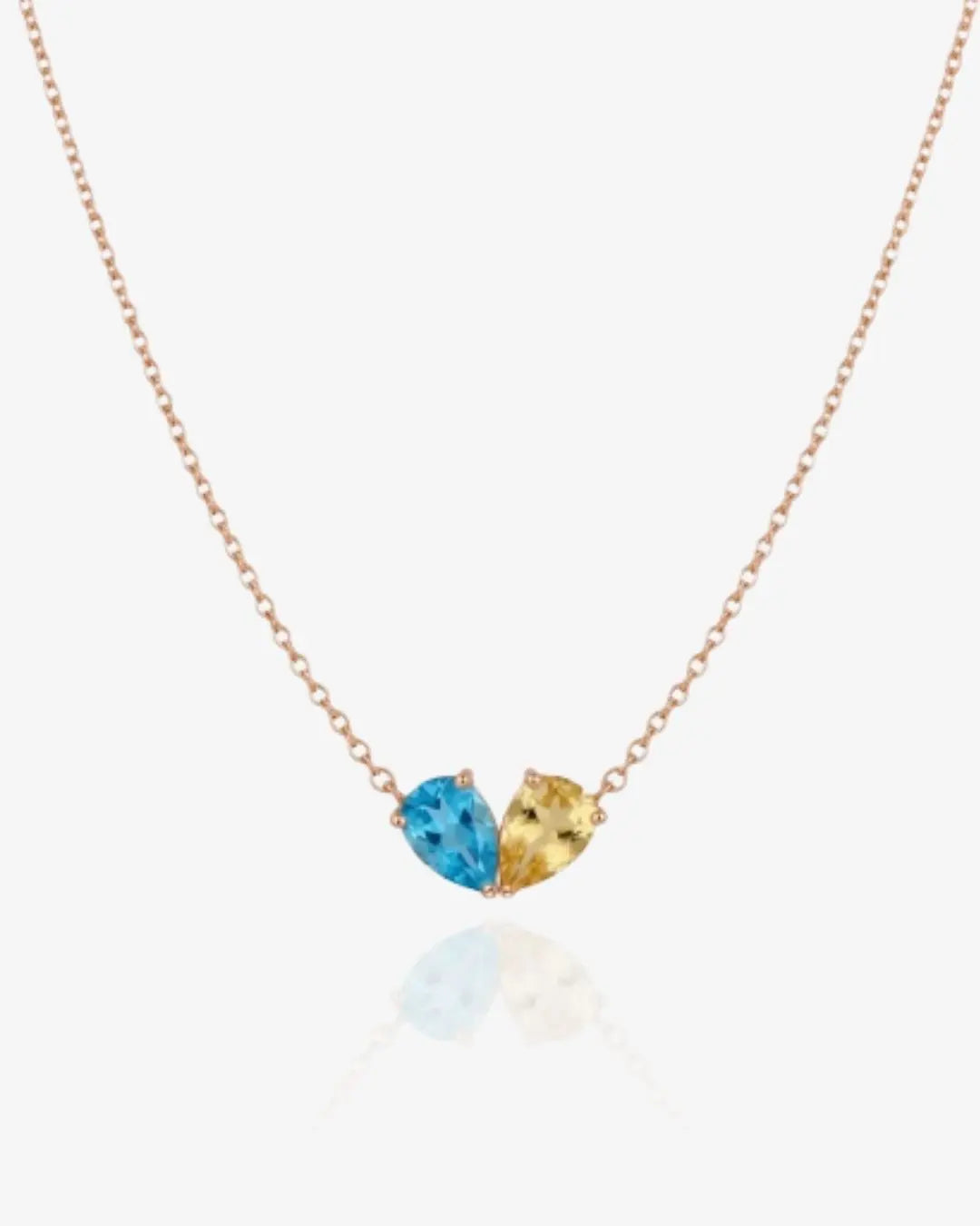 Birthstone Heart Necklace