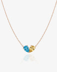 Birthstone Heart Necklace