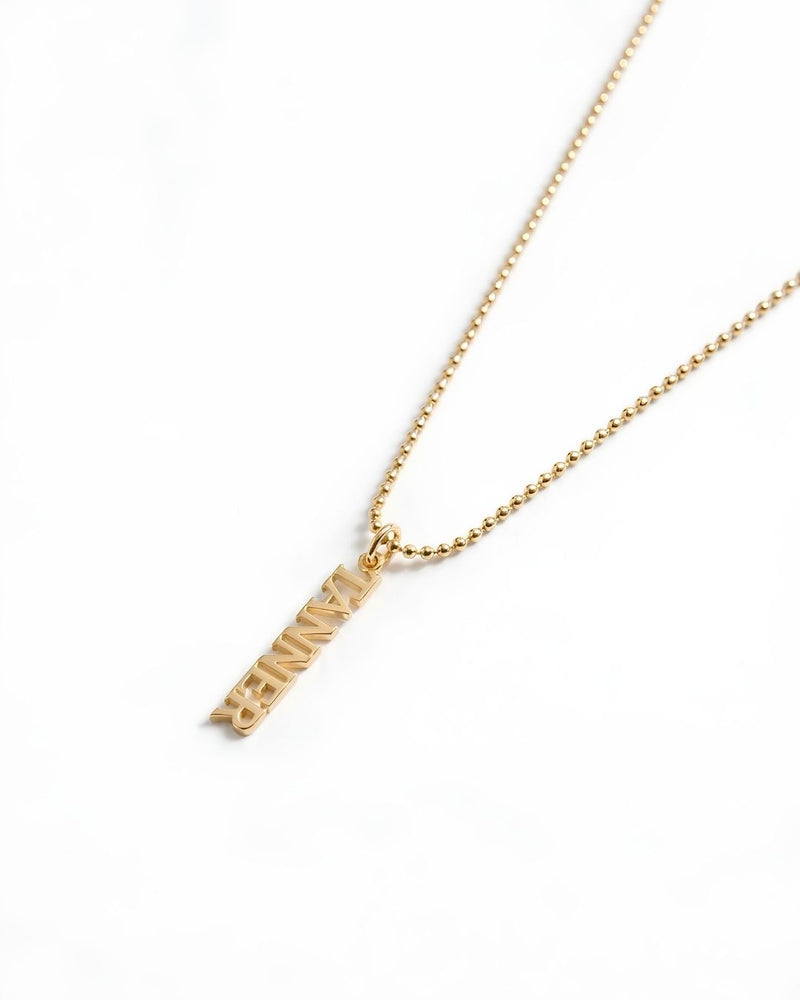 Pillar Name Necklace