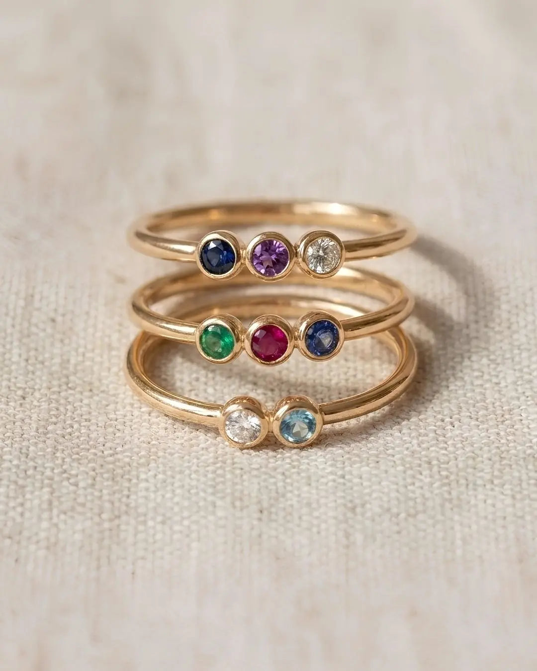 Everyday Birthstone Stacker