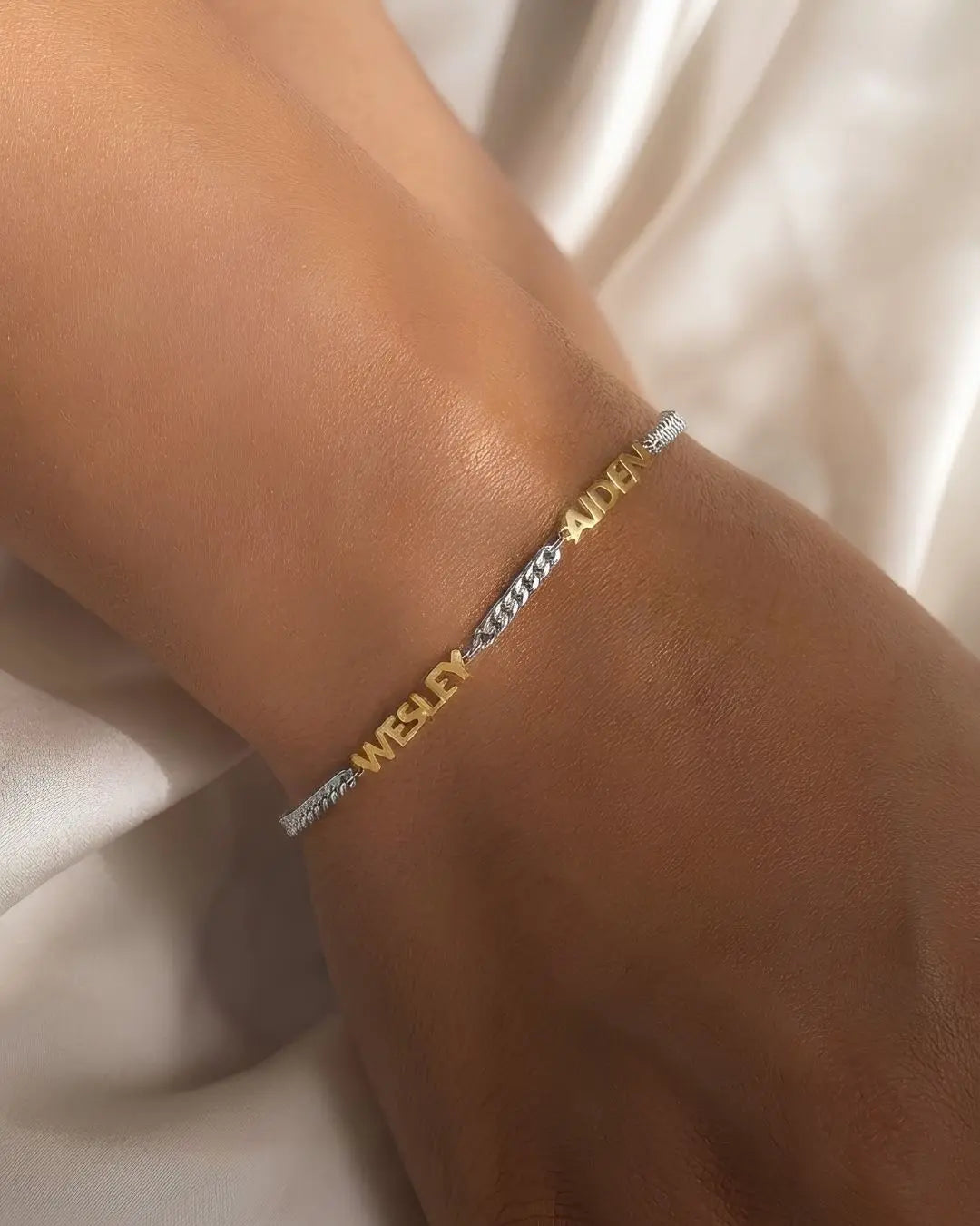 Block Name Bracelet