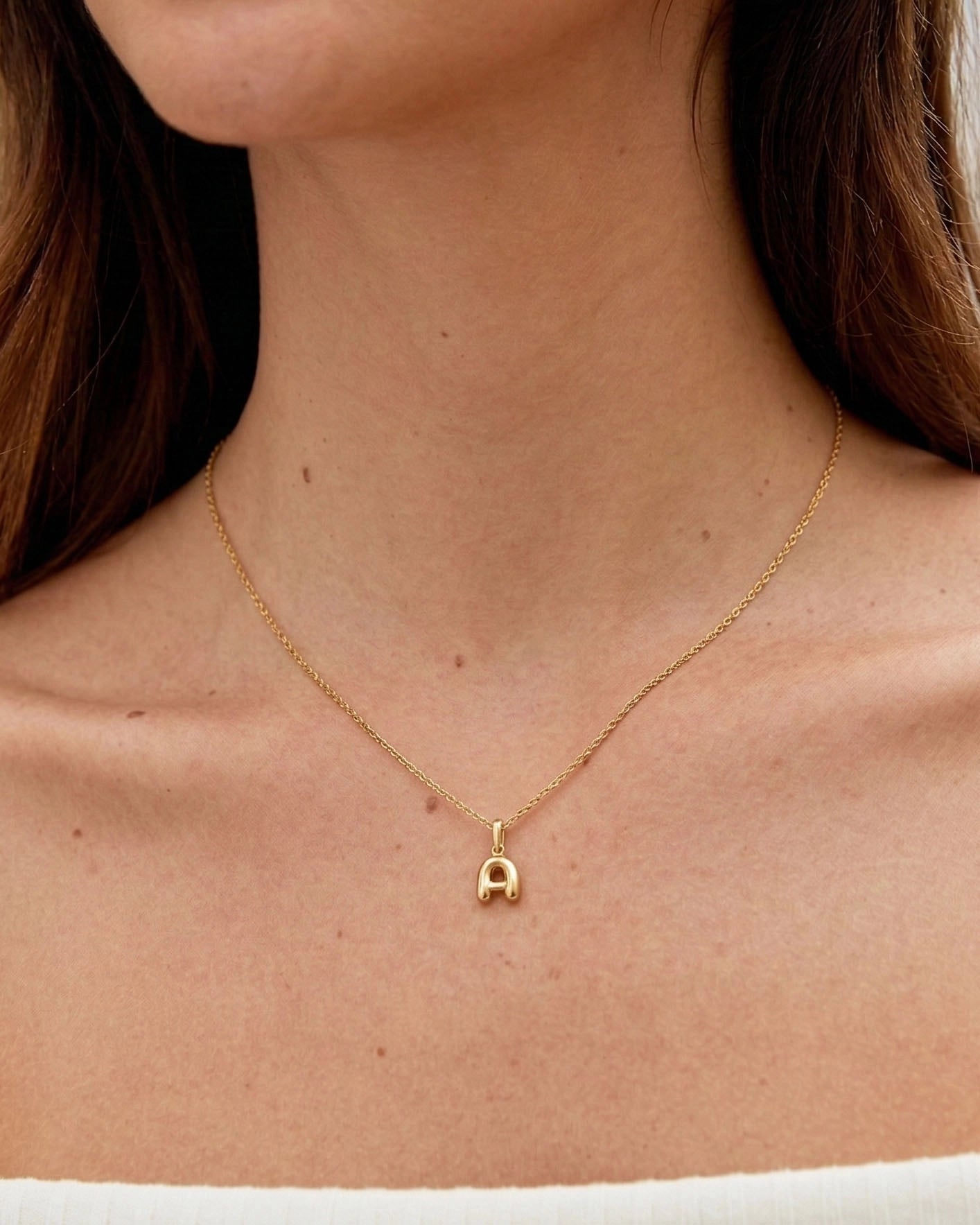 3D Letter Necklace - CG4040S,CG4041S,CG4042S