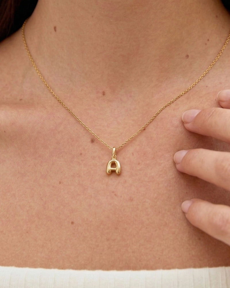 3D Letter Necklace - CG4040S,CG4041S,CG4042S