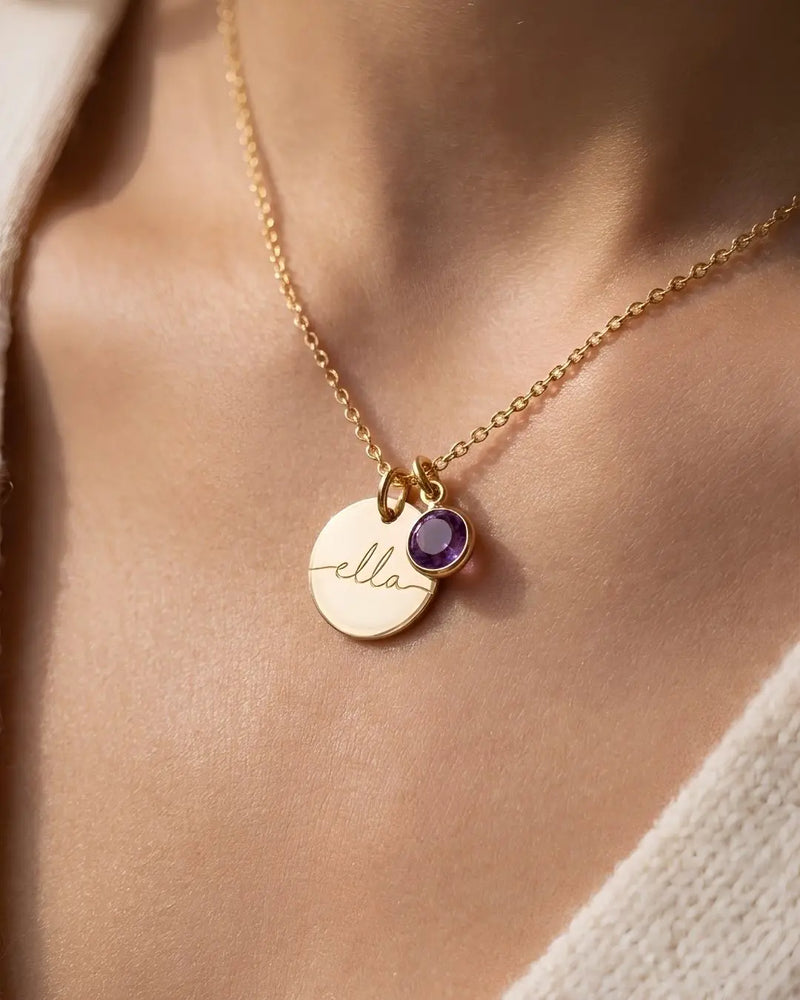 Darling Disc Necklace