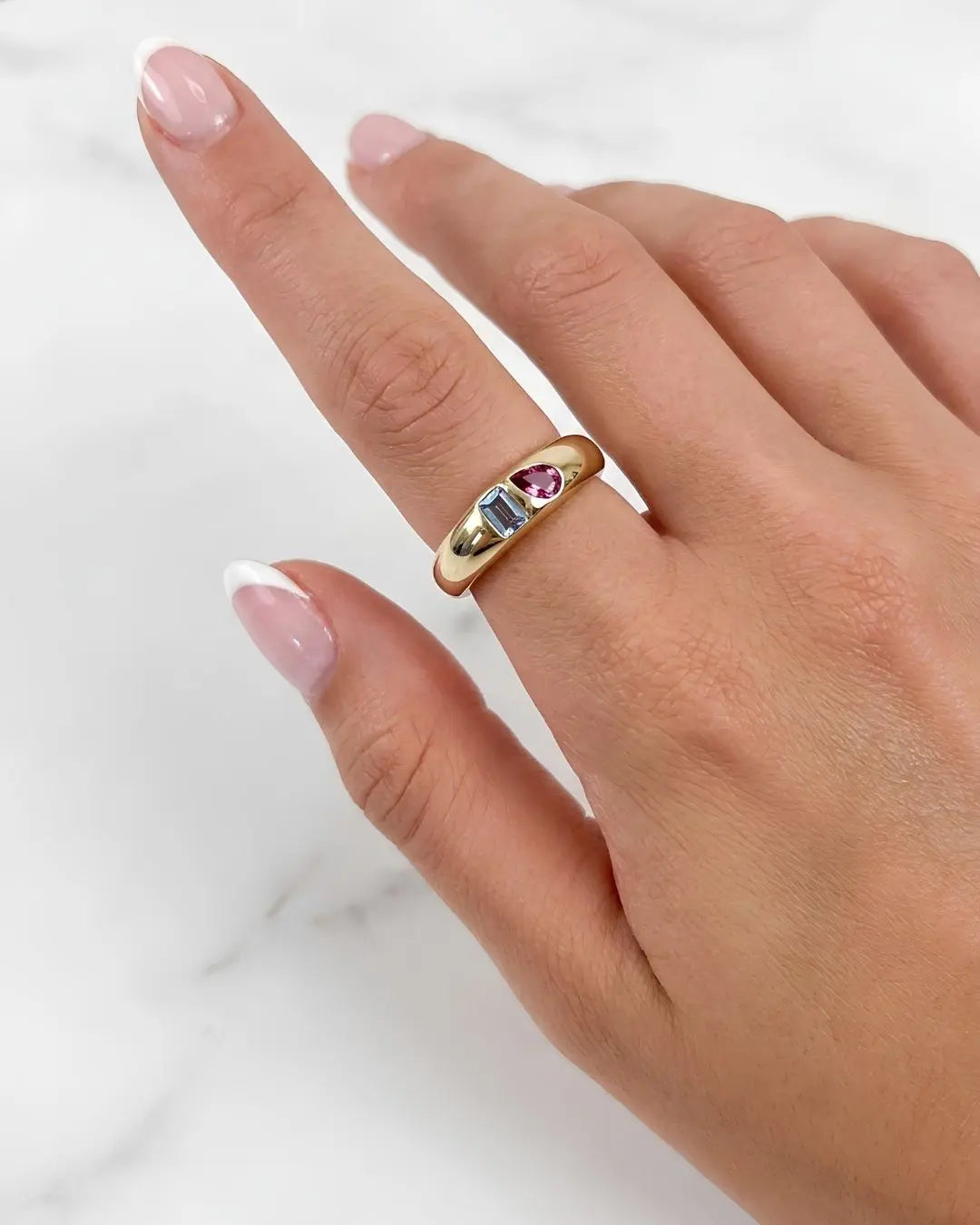Duo Dome Ring