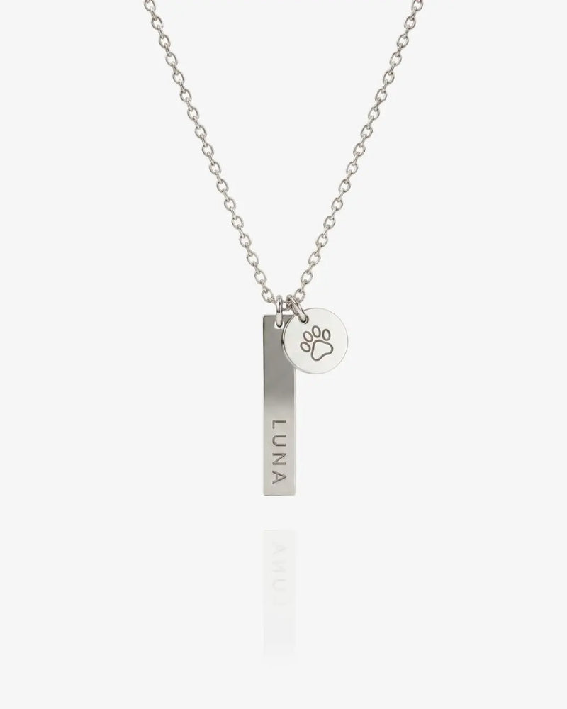 Pet Name Bar Necklace