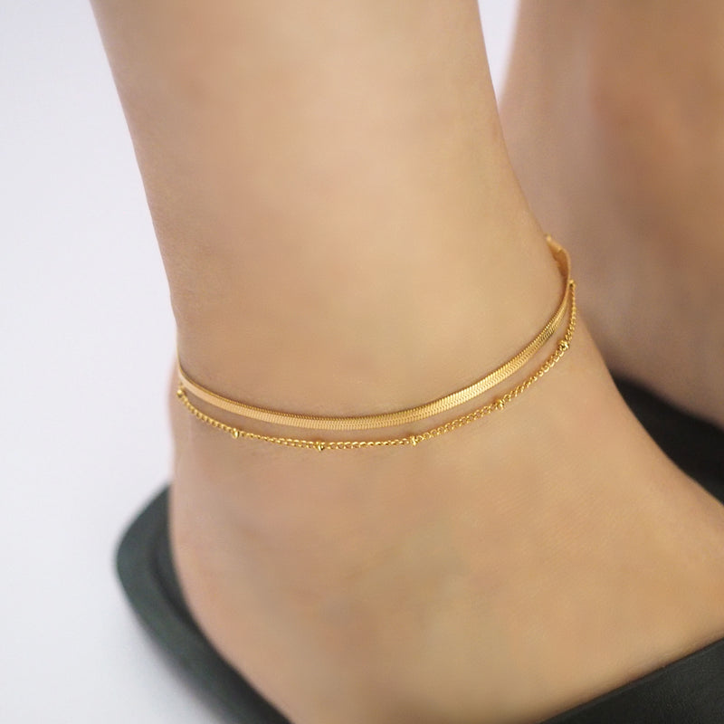 Double Layer Anklet