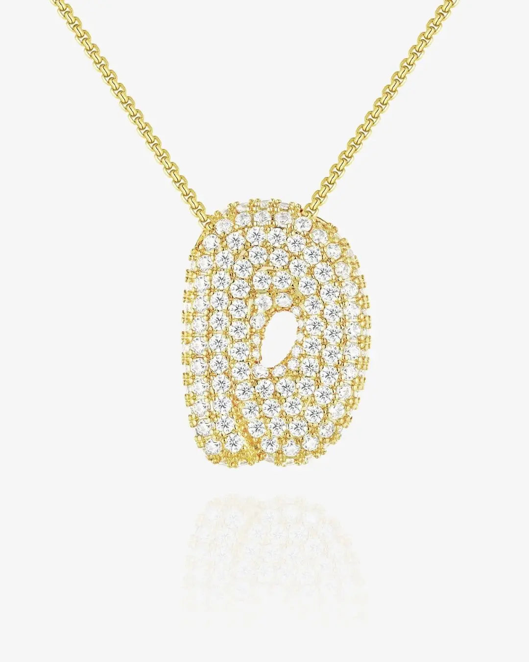 Cloud Initial Necklace