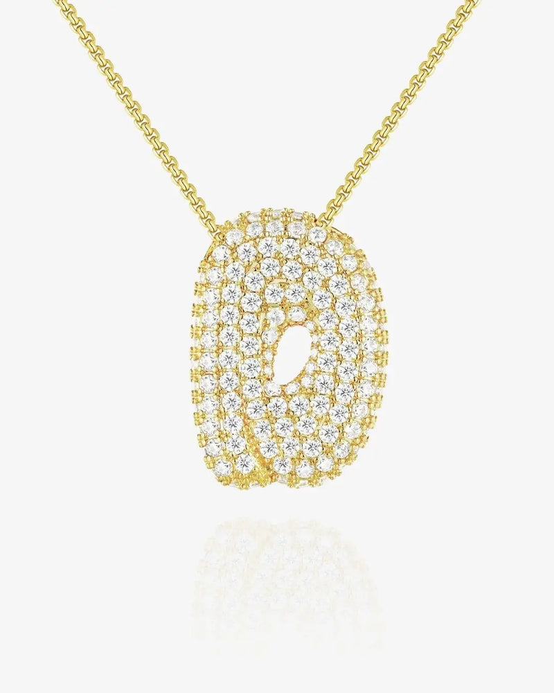 Cloud Initial Necklace