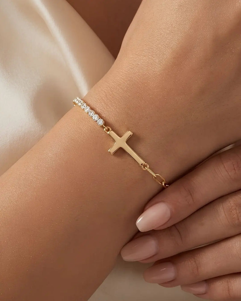 Grace Cross Bracelet