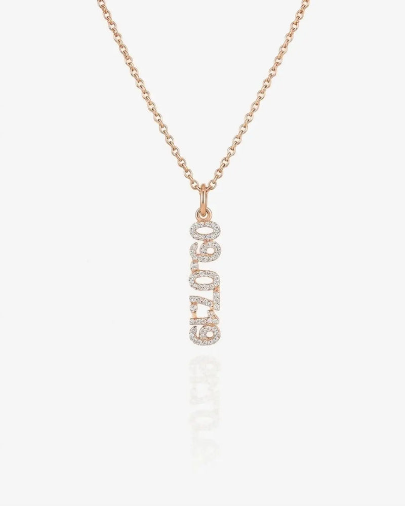 Pavé Date Necklace