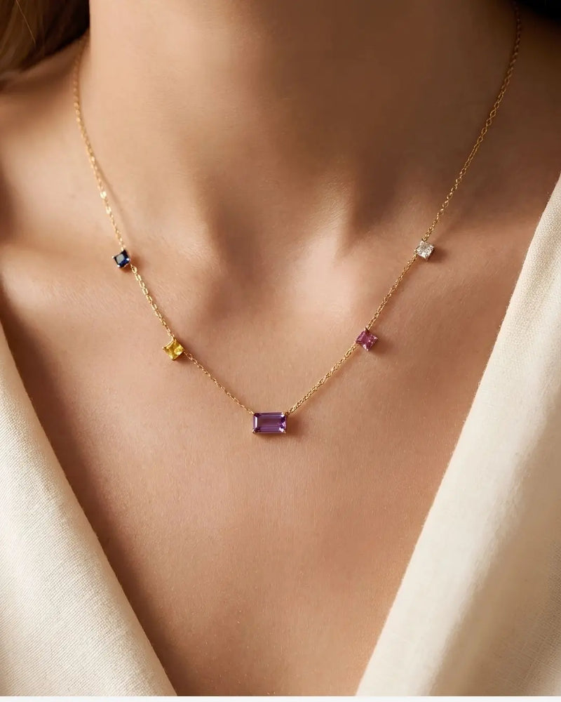 Roaming Birthstone Necklace