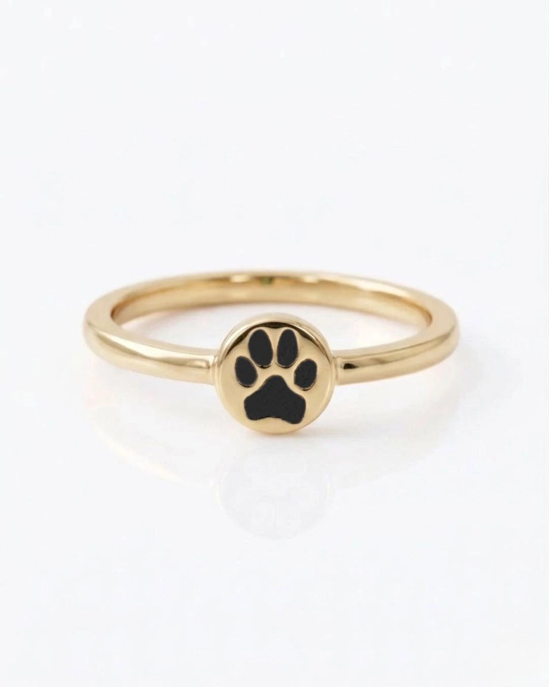 Custom Paw Print Ring - CG4277S,CG4278S,CG4279S,CG4280S,CG4281S,CG4282S,CG4283S,CG4284S,CG4285S,CG4286S,CG4287S,CG4288S,CG4289S,CG4290S,CG4291S