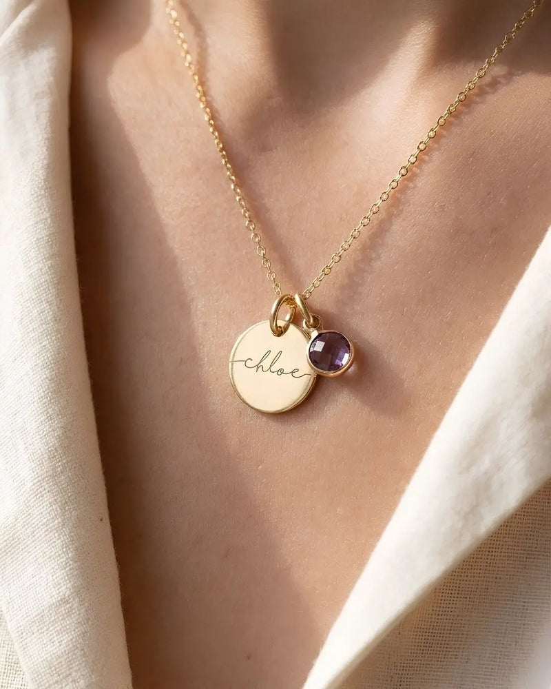 Darling Disc Necklace