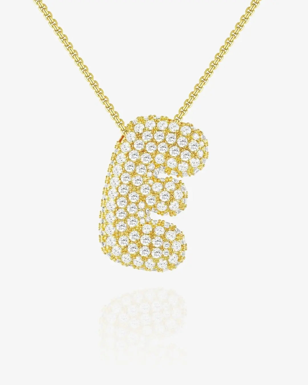 Cloud Initial Necklace