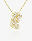 Cloud Initial Necklace