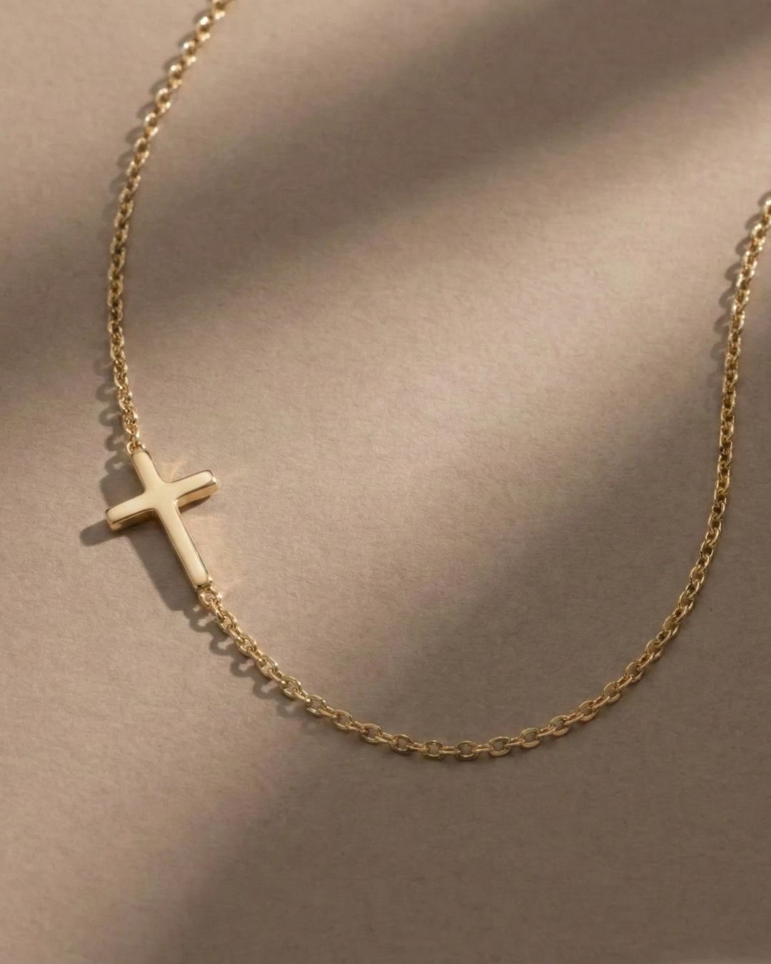 Sideways Cross Necklace - CG3919S,CG3920S,CG3921S