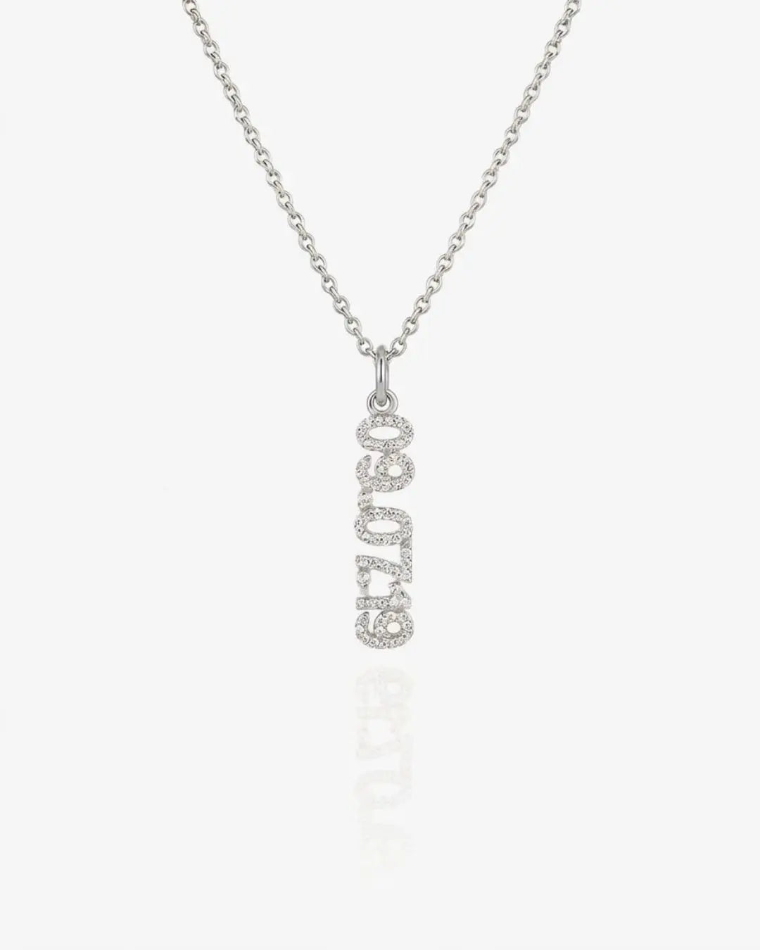 Pavé Date Necklace