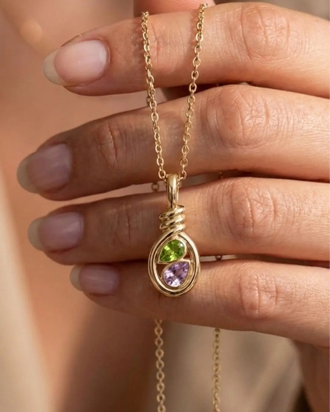 Nova Birthstone Necklace