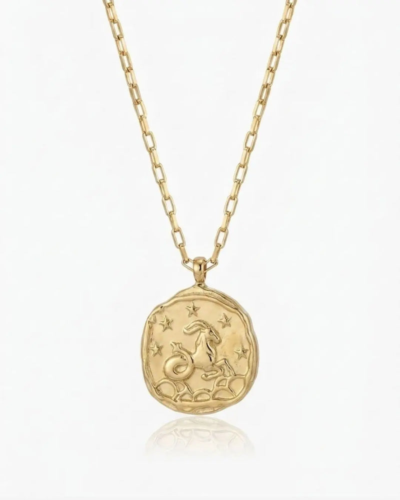 Zodiac Medallion Necklace