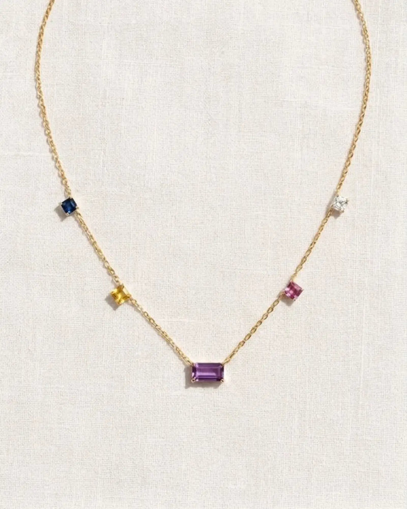Roaming Birthstone Necklace