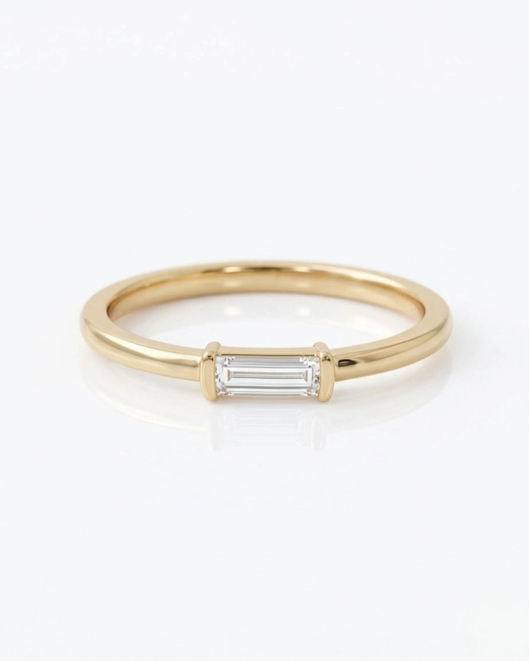 Baguette Gold Diamond Ring - CG2871S,CG2872S,CG2873S