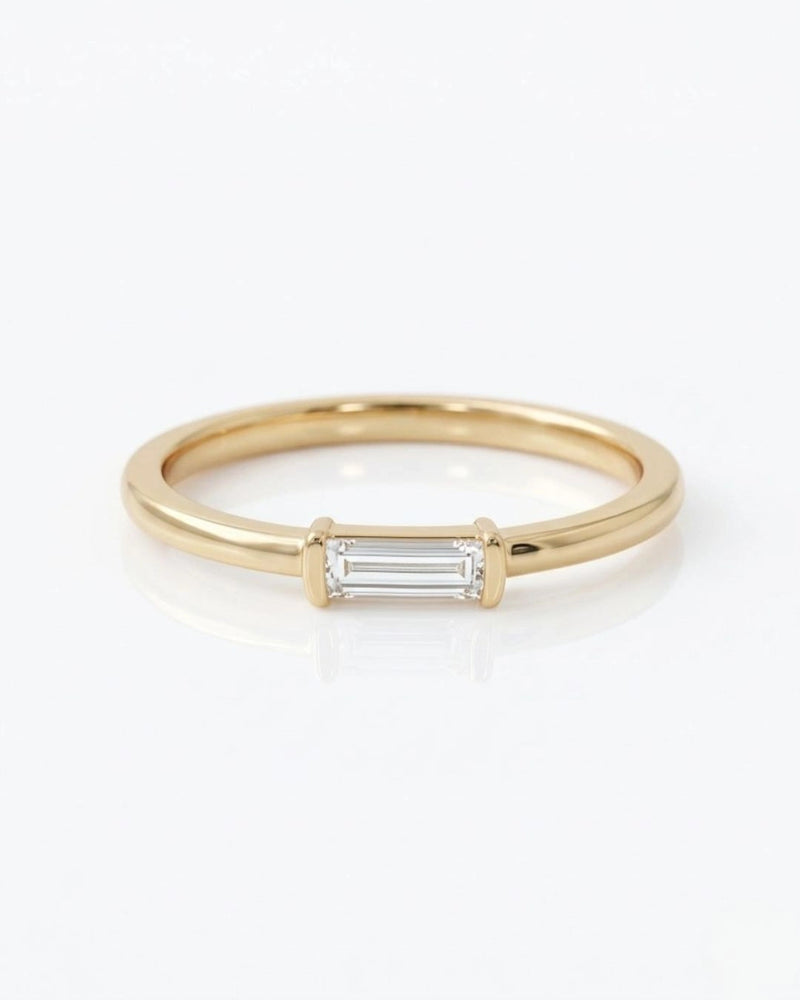 Baguette Gold Diamond Ring - CG2871S,CG2872S,CG2873S