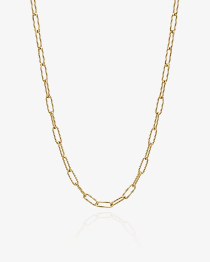 Dainty Paperclip Chain Necklace