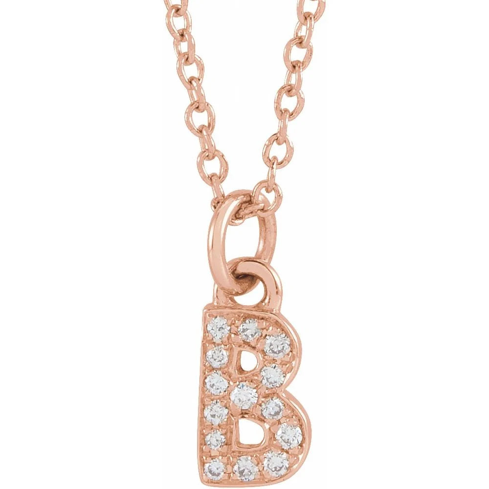 Dainty Initial Necklace