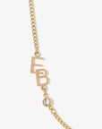 Connected Initials Bracelet