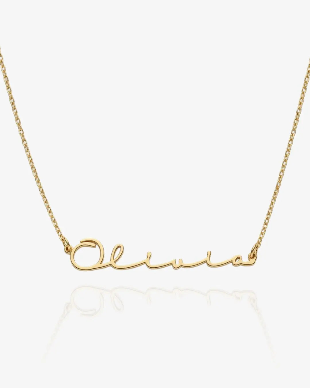 Custom Cursive Name Necklace - CG2739S,CG2740S,CG4362S
