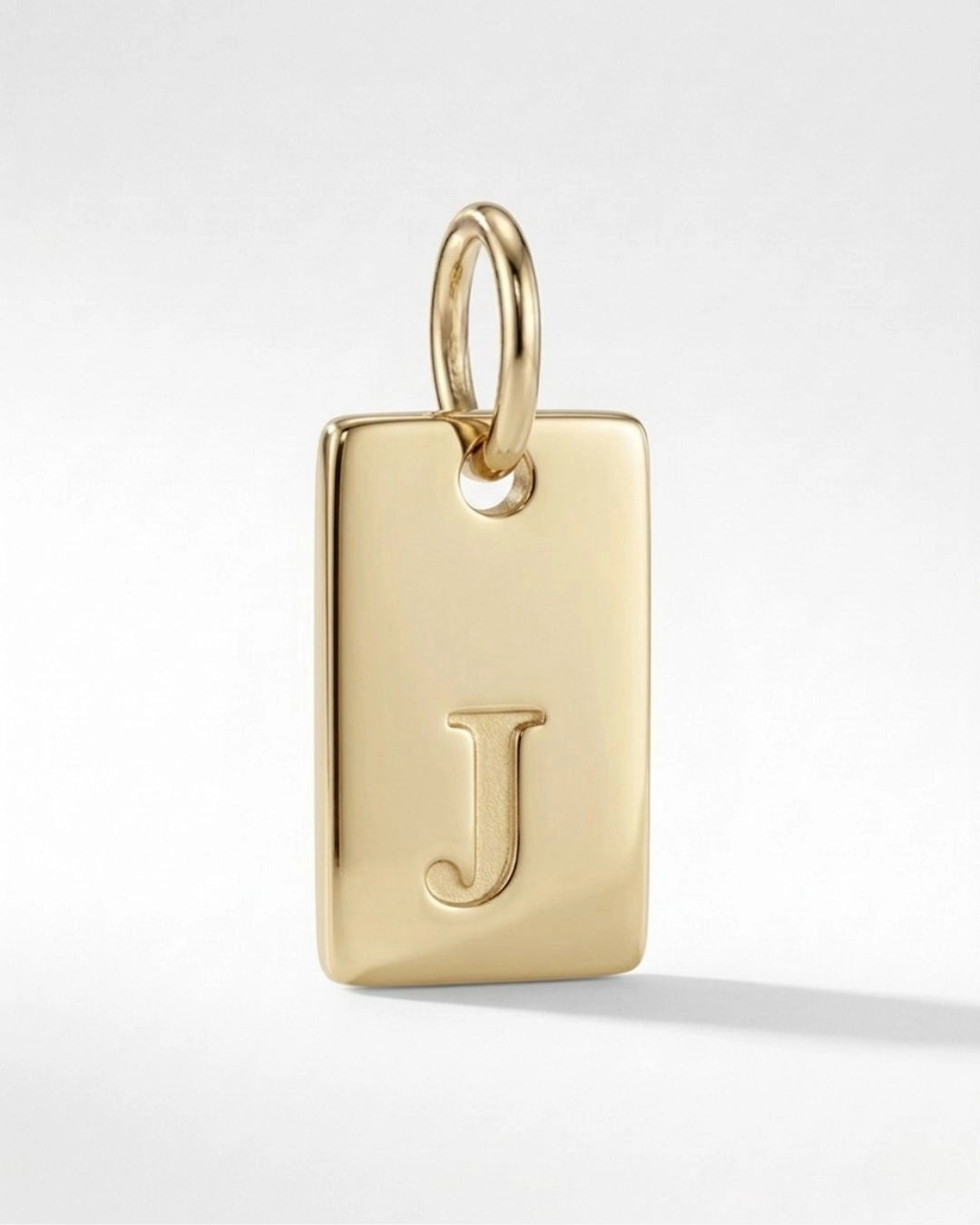 Personalized Tag Initial Letter Charm