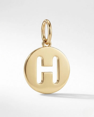 Cut Out Initial Charm - CG3825S,CG3826S,CG3827S