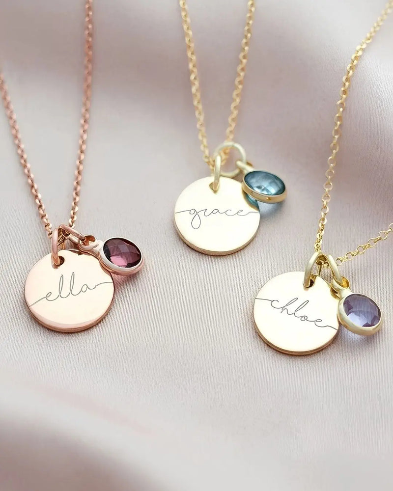 Darling Disc Necklace