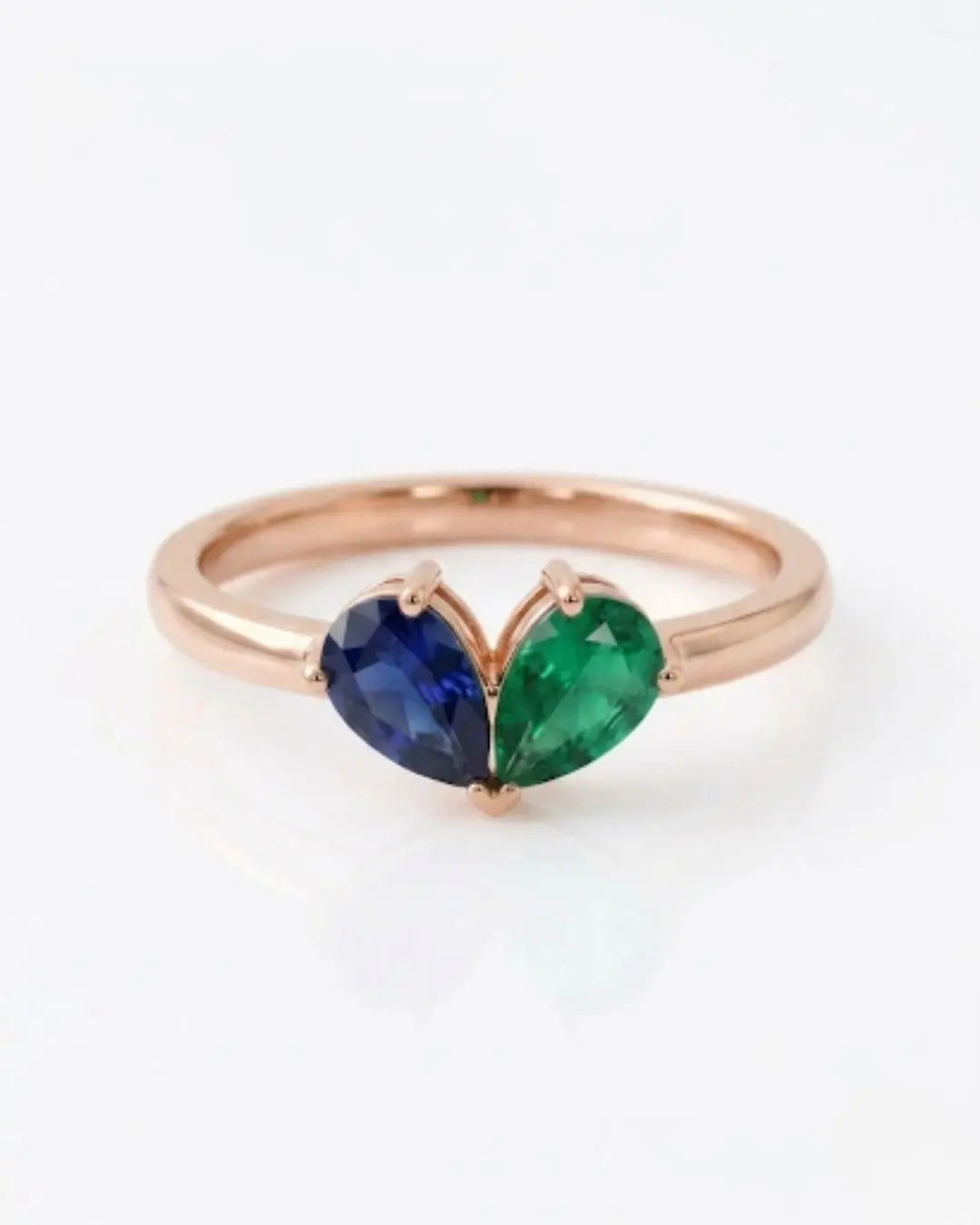 Birthstone Heart Ring