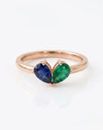 Birthstone Heart Ring