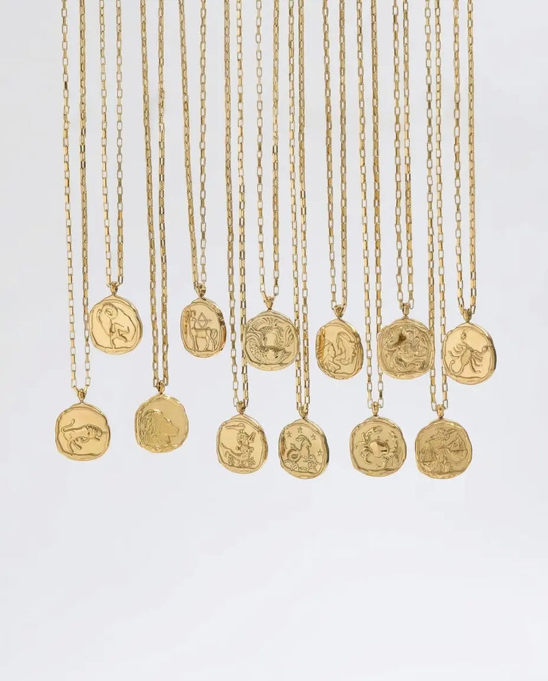 Zodiac Medallion Necklace